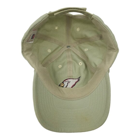 Arizona Cardinals NFL Football Adjustable Size Cap Strapback Baseball Hat Khaki - Picture 6 of 14